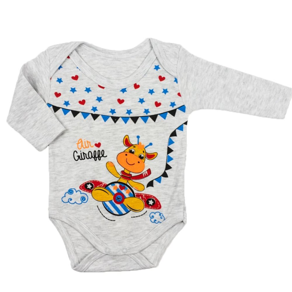 Cute Long-Sleeve Bodysuit